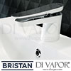 Bristan Claret Basin Mixer Tap without Waste White Chrome Spare Part